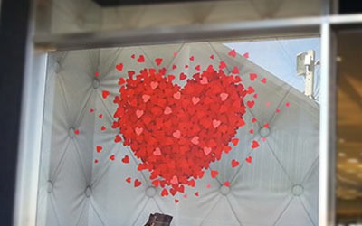 Adesivo De Dia Das Maes Para Vitrine Santa Lolla Mglcom Comunicacao Visual E Corte Laser Acrilico